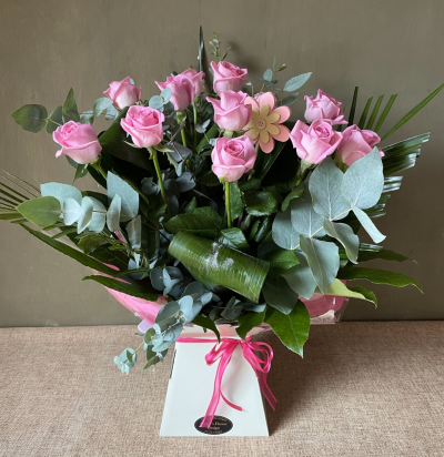 The Pink Dozen - Seasonal mixture of blooms in bright and bold colours.
Flowers in Leyland Florist Poppys Flower Design Poppy's
Pink Dozen is a breath-taking bouquet featuring 12 premium