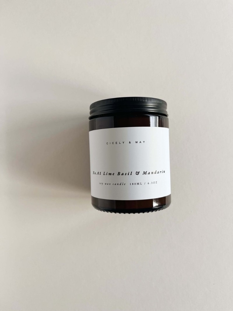 Cicely & May Soy Candle