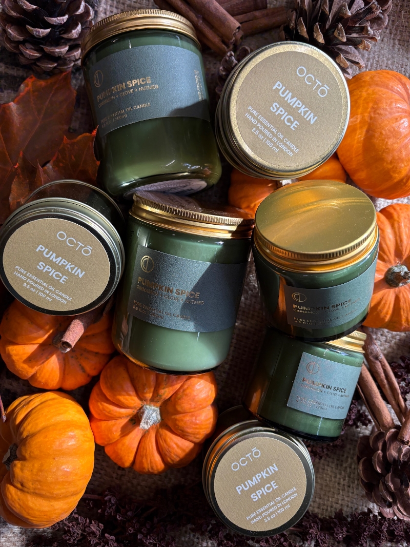 Pumpkin Spice Octo Soy Candle