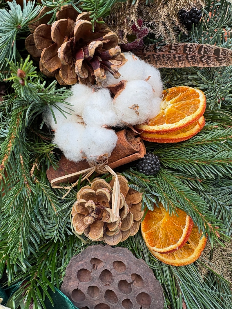 Traditional Door Wreath