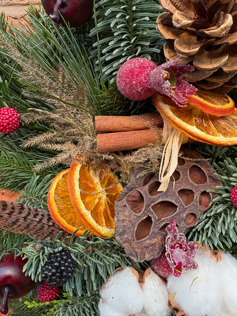 Traditional Door Wreath