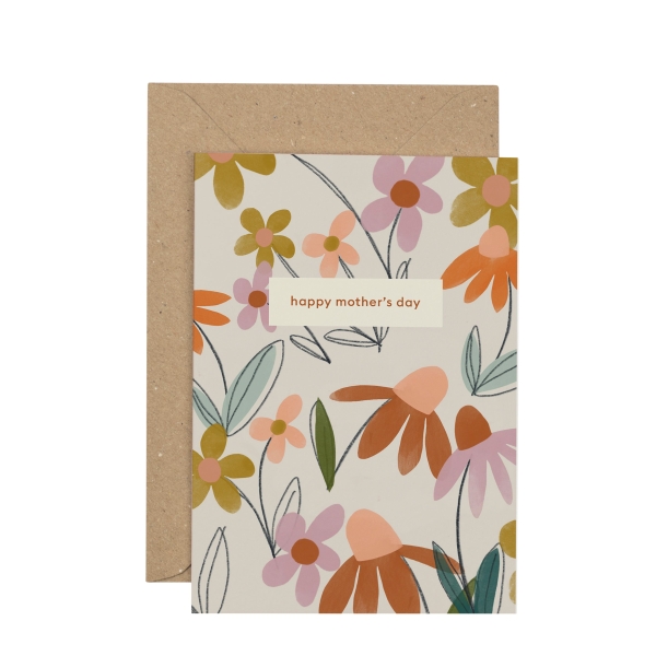 Happy Mother's Day Floral Card