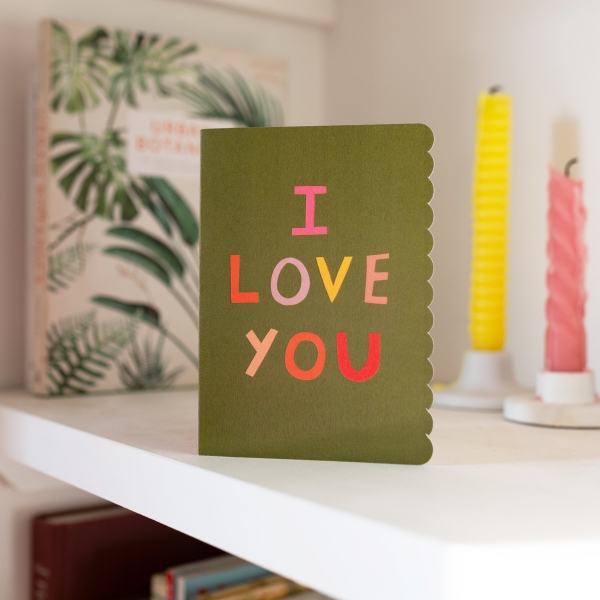 I Love You Greeting Card