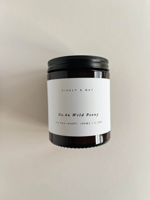 Cicely & May Soy Candle