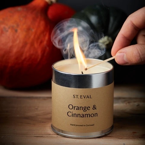 Orange & Cinnamon St. Eval Soy Candle