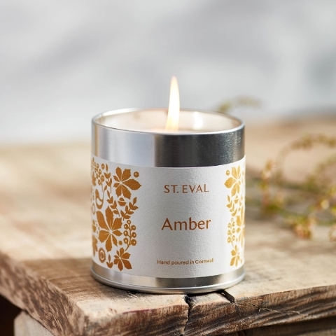 Amber St. Eval Soy Candlle