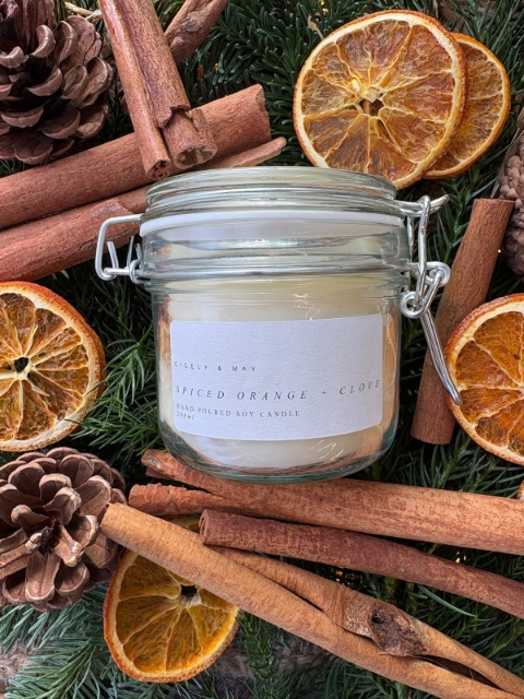 Cicely & May Christmas Candle
